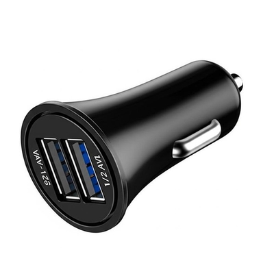 comprare ABS Dual USB Car Charger 12V-24V Input con 2.4A 3.0A Output online manufacture