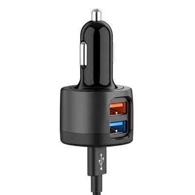comprare Caricabatterie da auto USB doppio 2.4A 3.0A per smartphone e tablet online manufacture