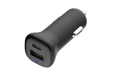 Un buon prezzo. Caricabatterie per auto UE/UE/Regno Unito/USA con doppia porta USB per caricare fino a 3,0 A in linea