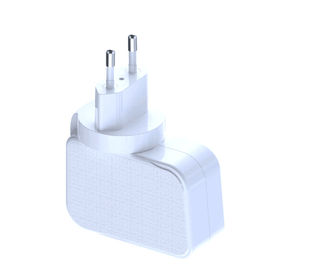 Un buon prezzo. Adattatore di spina di corrente universale del PVC, potere del palladio dell'alimentazione elettrica dell'adattatore di CA di UE 45W GAN in linea